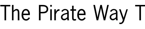Font : News-Gothic-Normal 2 Custom Text : The Pirate Way Test your own text here Click to download or to view this font on a tshirt that can be custom printed in Bali